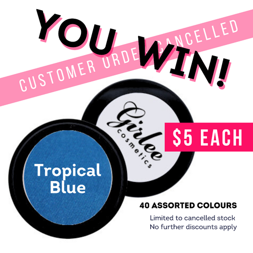 Tropical Blue Mineral Eyeshadow Jackpot